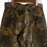 Wrangler ラングラー REALTREE リアルツリー ダブルニー 5ポケットパンツ カモフラージュ Size 32×32 福生店