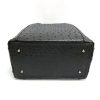 KLEIN KAROO クラインカルー オーストリッチ ハンドバッグ ブラック 瑞穂店