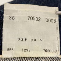 Levi's リーバイス 507XX 70502-0003 ボタン裏555 バレンシア工場 97年 2nd トラッカージャケット Gジャン インディゴ size36 瑞穂店