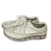 HIROSHI TSUBOUCHI ヒロシツボウチ メダリオンスニーカー ホワイト size9.5 瑞穂店