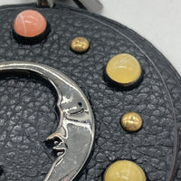 COACH コーチ Kiko Mizuhara 水原希子 レザーキーホルダー ブラック 瑞穂店