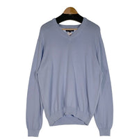 Brooks Brothers ブルックスブラザース PIMA COTTON Vネック コットンニットセーター ライトブルー Size L 福生店