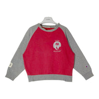 Champion チャンピオン 70's バータグ 前V 目無し スウェットトレーナー レッド×グレー sizeM 瑞穂店