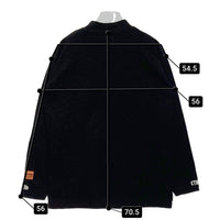 HERON PRESTON ヘロンプレストン モックネック 長袖Tシャツ ブラック sizeM 瑞穂店