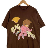 PINK SWEATS ピンクスウェッツ Pink Planet SS TEE プリントTシャツ ブラウン Size M 福生店