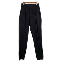 80's STUSSY ステューシー 1タック コットン テーパードパンツ ブラック 黒タグ TALON42 Size 29 福生店