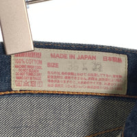 EVISU エヴィス No.2 ボタンフライ 5ポケットデニムパンツ ジーンズ インディゴ 虎耳 Size 38×32 福生店