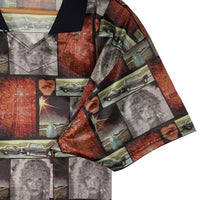 BoTT ボット 総柄プリント ゲームシャツ 半袖 ブラック マルチ 241BoTT06 Size XL 福生店