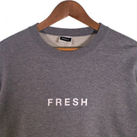 FreshService フレッシュサービス スウェットクルーネックトレーナー グレー FSW-17-SW42 Size M 福生店