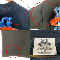 A BATHING APE アベイシングエイプ SPACE JAM スペースジャム A NEW LEGACY TUNE SQUAD プリントTシャツ ブラック 001TEH731907C Size M 福生店