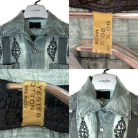 CHICHEN-ITZA チチェンイッツァ 70s キューバシャツ グレー size38 瑞穂店