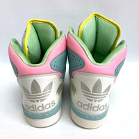 adidas アディダス G95772 スニーカー JEREMY SCOTT LICENSE PLATE ジェレミー・スコット ホワイトxブルー size28.5cm 瑞穂店