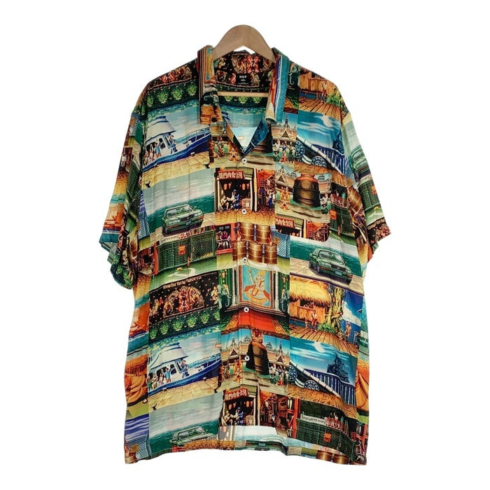 HUF SEISMOGRAM RESORT SHIRT レーヨン 半袖シャツ HUF SEISMOGRAM RESORT SHIRT レーヨン 半袖シャツ HAVANA