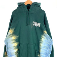 SUPREME シュプリーム 21AW Bleached Hooded Sweatshirt ブリーチド プルオーバースウェットパーカー グリーン Size XXL 福生店