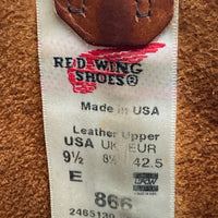 RED WING レッドウィング 866 07年 ペコス ブーツ ブラウン size9.5 瑞穂店