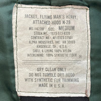 ALPHA INDUSTRIES アルファインダストリーズ USA製 N-2B フライトジャケット オリーブ sizeM 瑞穂店