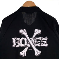 POWELL PERALTA パウエルペラルタ OG JACKET スウィングトップ ジップアップジャケット クロスボーンプリント ブラック Size M 福生店