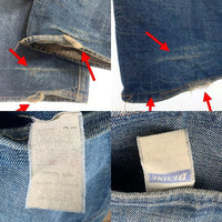 DENIME ドゥニーム Lot.014 セルビッチ デニムパンツ 赤耳 インディゴ Size W32 L36 福生店
