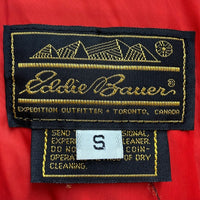 EDDIE BAUER エディバウアー 黒タグ マッキーノクルーザー ジャケット バッファローチェック レッド sizeS ※内タグの切れ 瑞穂店