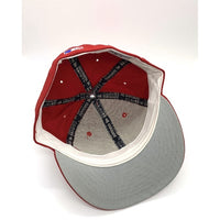 90's New Era ニューエラ MLB ニューヨーク・ヤンキース 59FIFTY ベースボールキャップ レッド ウール USA製 赤刺繡 Size 7 1/8 (56.8cm) 福生店