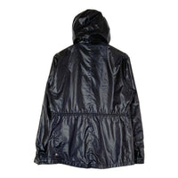 BURBERRY BLACK LABEL バーバリーブラックレーベル BMP13-701-09 裏地ノバチェック フード付きジャケット ブラック sizeM 瑞穂店