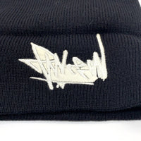 STUSSY ステューシー ストックロゴ刺繡 ビーニーキャップ ブラック オールド タグなし 福生店
