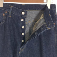 CALEE キャリー セルビッジ ストレートデニムパンツ ジーンズ インディゴ Size 32 福生店