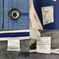 JELADO ジェラード COPANO コパノ インディゴネップデニム サックコート 4B テーラードジャケット ネイビー 本切羽 JC-1022 Size M 福生店