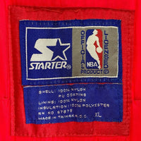 STARTER スターター CHICAGO BULLS シカゴブルズ 中綿ジャケット レッド sizeXL 瑞穂店