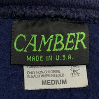 CAMBER キャンバー プルオーバースウェットトレーナー ネイビー 裏起毛 Size M 福生店