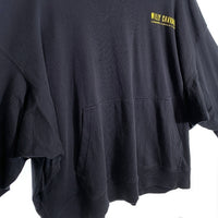 WILLY CHAVARRIA ウィリーチャバリア カンガルーポケット ロングスリーブカットソー フェードブラック Size M 福生店