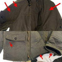 FREEWHEELERS フリーホイーラーズ 18FW GREAT LAKES FOREST SERVICE JACKET フォレストサービスジャケット オイルドクロス シンサレート オリーブ 1831018 Size 38 福生店