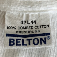 80's NBA ロサンゼルス・レイカーズ 1986-87 World Champs プリントTシャツ ホワイト BELTON Size L 福生店