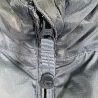 GAP ギャップ ダウンベスト リップストップ フード収納 チャコールグレー OLD オールド Size XL 福生店