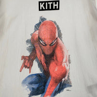 KITH キス 22SS MARVEL マーベル Spider Man Action Vintage Tee スパイダーマン プリントTシャツ ホワイト Size XL 福生店