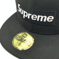 SUPREME シュプリーム 21AW No Comp Box Logo New Era ノーコンプ ボックスロゴ ニューエラ ベースボールキャップ 59FIFTY ブラック Size 8 (63.5cm) 福生店