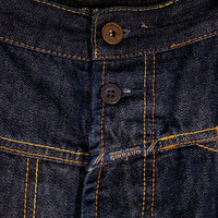 00's Marithé François Girbaud マリテフランソワジルボー バギーデニムパンツ インディゴ ピンクパンサープリント Size 36 福生店