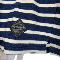 NEIGHBORHOOD ネイバーフッド 16SS FABRICES/C-BN-LS コットン ボーダーロングスリーブトップ バスクシャツ ネイビー ホワイト 161LHFBN-CSM01 Size S 福生店