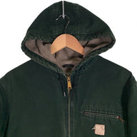 00's CARHARTT カーハート DUCK ACTIVE JACKET 裏ボア ダック アクティブジャケット グリーン J141 SPC Size Medium Regular 福生店