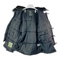 ALPHA アルファ 20094-7201 N-3B フライトジャケット ブラック sizeS ※ファー欠品 瑞穂店