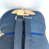 Kitamura キタムラ リュック 2way デニム デカロゴ インディゴ 瑞穂店