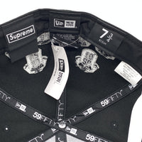 SUPREME シュプリーム 24AW Jerseys Box Logo New Era ジャージーズ ボックスロゴ ニューエラ ベースボールキャップ ブラック Size 7 3/4 (61.5cm) 福生店