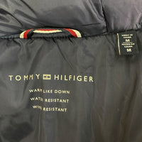 TOMMY HILFIGER トミーヒルフィガー 153AN916 ゴーストプリント 中綿ジャケット ブラック sizeM 瑞穂店