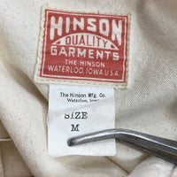 HINSON ヒンソン バンドカラー プルオーバーシャツ ナチュラル 213-1010 Size M 瑞穂店