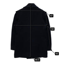 US NAVY アメリカ軍 ピーコート コントラクト欠落 ステンシル有 ネイビー size- 瑞穂店