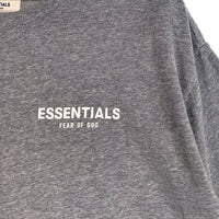 ESSENTIALS エッセンシャルズ ロゴプリント Tシャツ グレー Size S 福生店