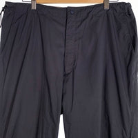 00's NIKE ナイキ ポリエステル リップストップ クロップドパンツ チャコールグレー ウエスト裾ドローコード Size 34 福生店