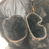 BUCO ブコ xThe REAL McCOY'Sリアルマッコイズ ホースハイド シングルライダース ブラック size38 瑞穂店