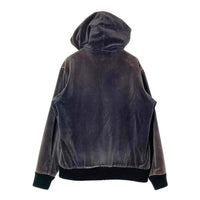 Carhartt カーハート ベロア ジップアップパーカー ブラウン size- 瑞穂店