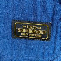 NEIGHBORHOOD ネイバーフッド 17AW コットン ロンT 長袖シャツ ブルー 172AWAQNH-SHM01 Size M 福生店
